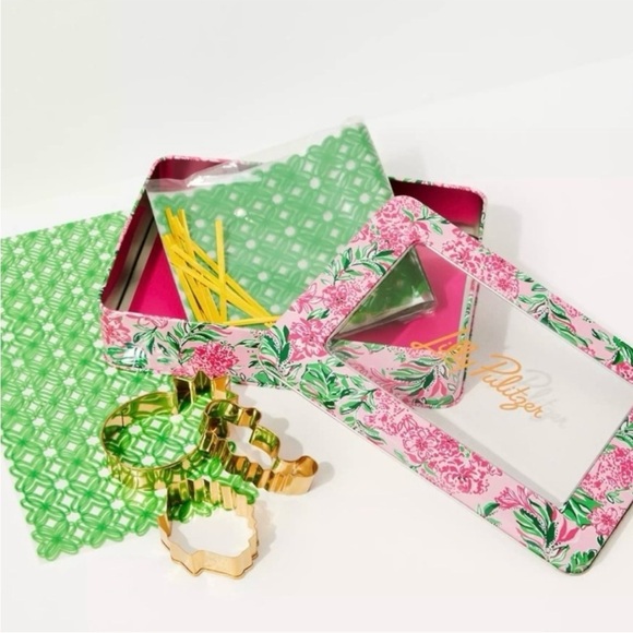 Lilly Pulitzer Other - Lilly Pulitzer GWP Cookie Exchange Kit Conch Shell Pink Koala La La NWT